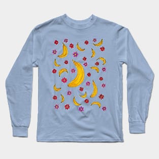 Bananas and Blossoms Long Sleeve T-Shirt